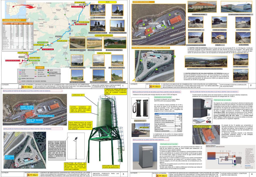 Memoria técnica para obras de Conservación Carreteras sector SE-02