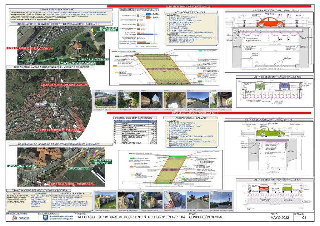 memoria técnica licitación estructuras