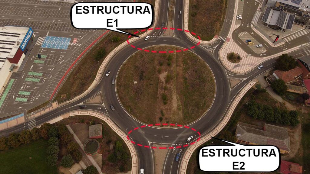 Construcción de paso inferior en la LE-20, León