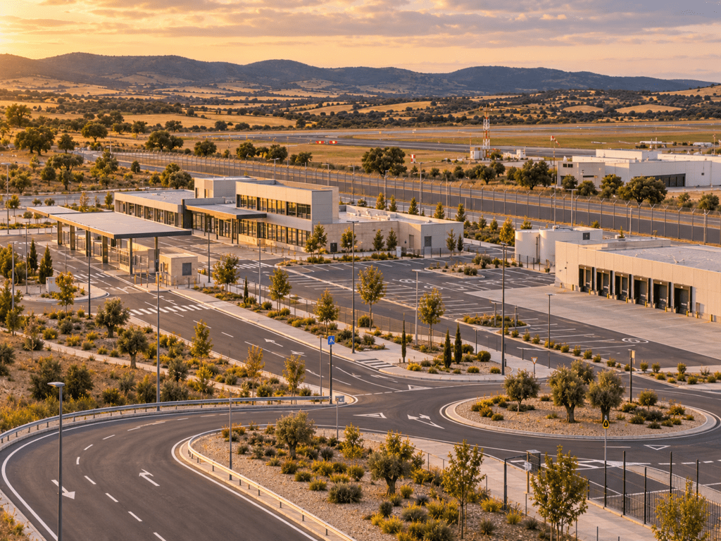 Urbanización del Centro Intermodal del Aeropuerto de Burgos
